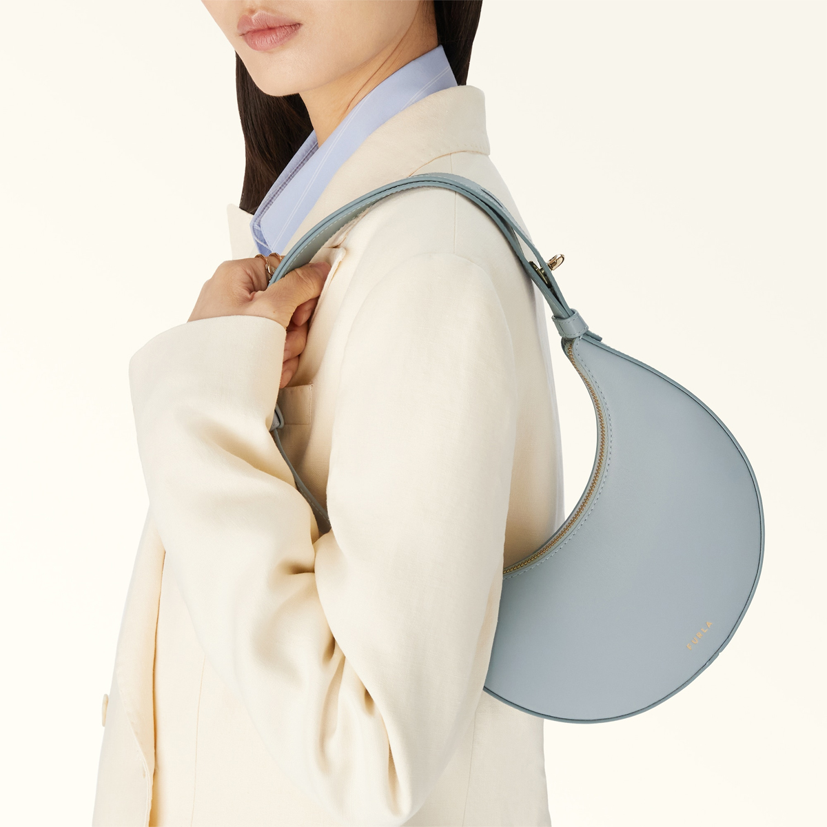 Furla Sottospalla Delizia Mini Nuvola - 6 Furla Sottospalla Delizia Mini Nuvola - 6