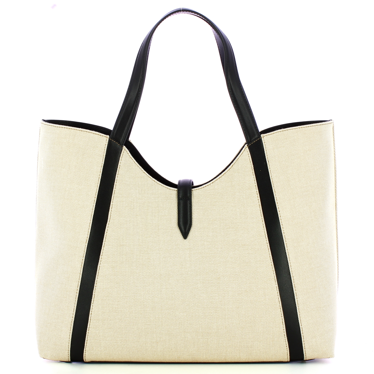Furla Borsa a spalla Goccia XL Natural Nero - 3 Furla Borsa a spalla Goccia XL Natural Nero - 3