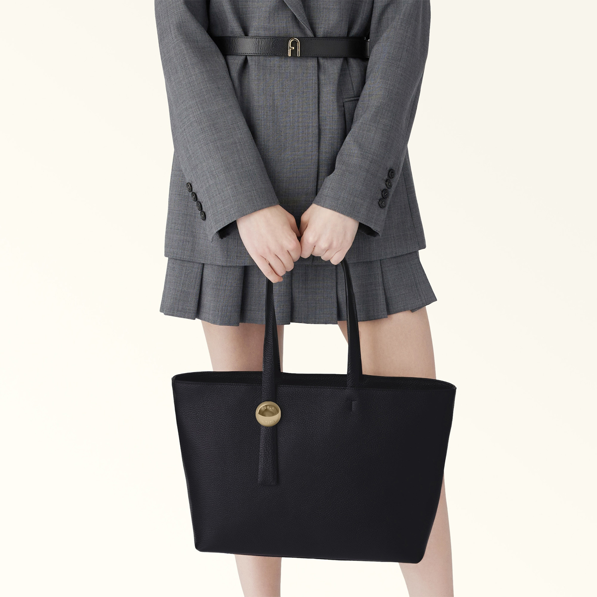 Furla Shopper Sfera L Nero - 6