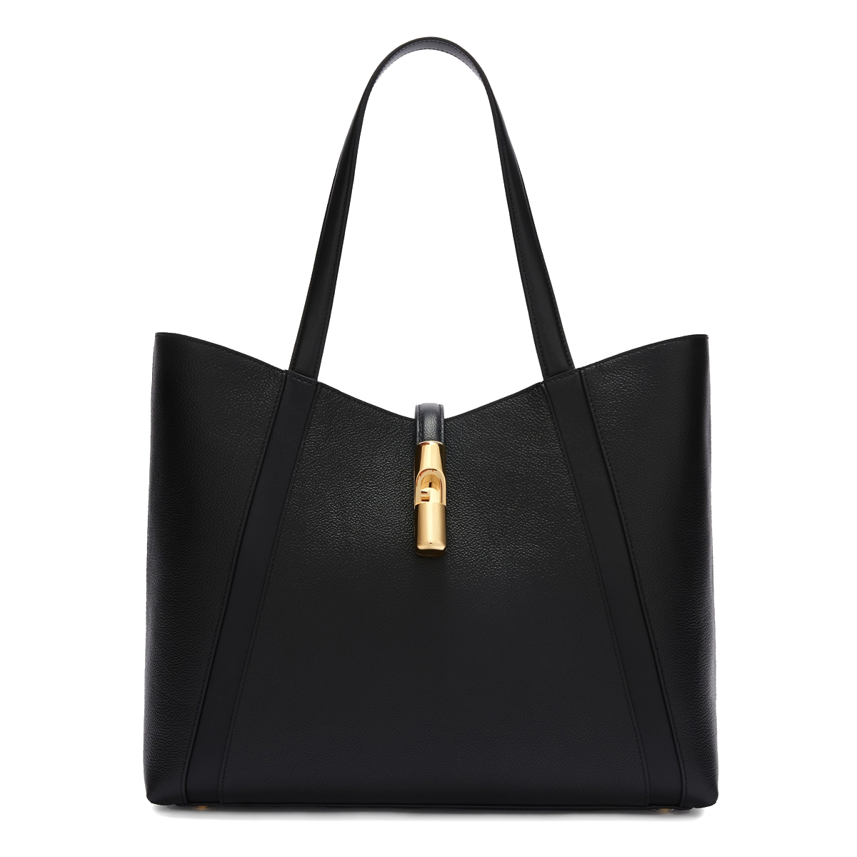 Furla Borsa a spalla Goccia L Nero - 1 Furla Borsa a spalla Goccia L Nero - 1