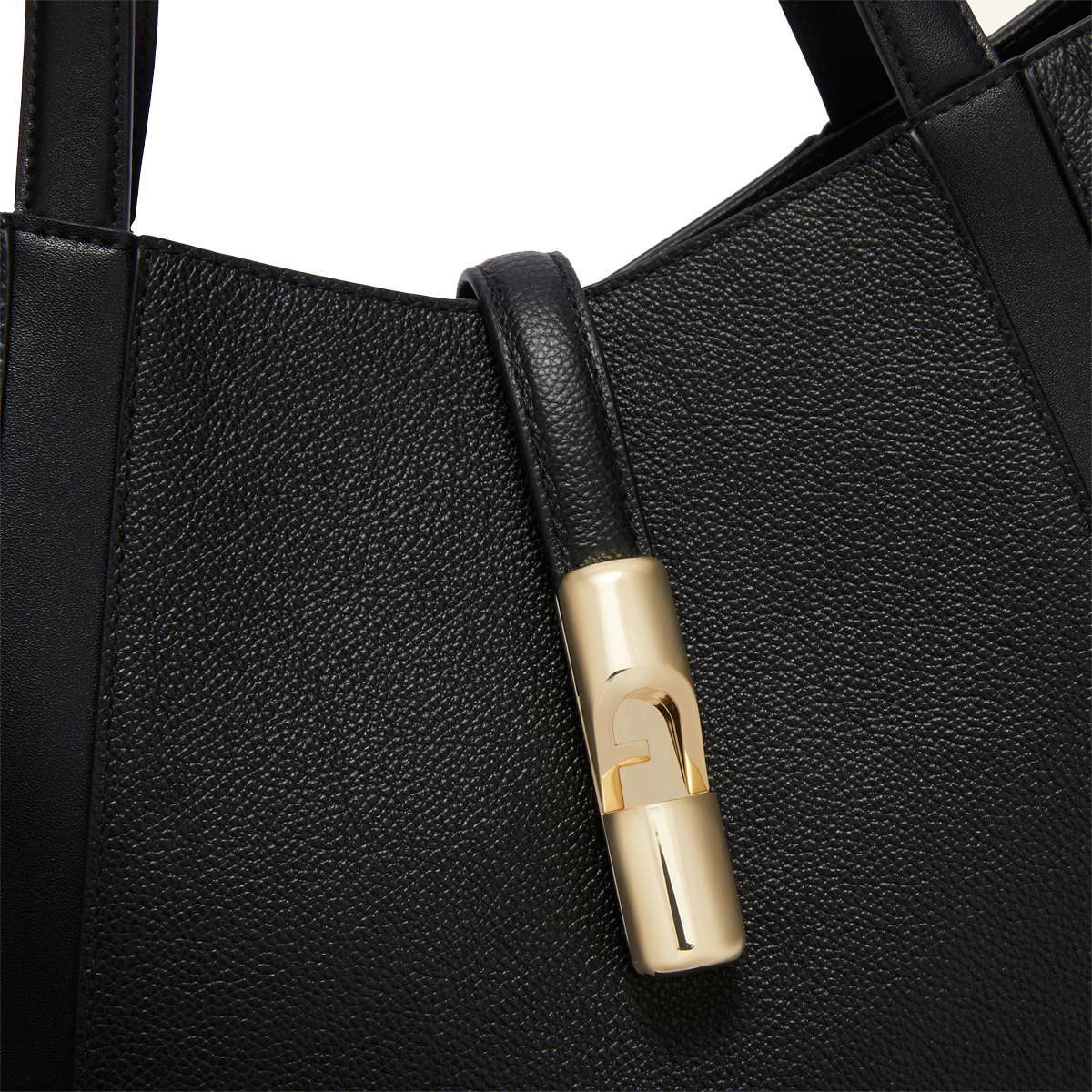 Furla Borsa a spalla Goccia L Nero - 4 Furla Borsa a spalla Goccia L Nero - 4
