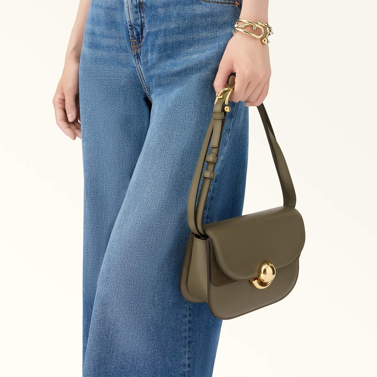 Furla Mini Borsa a bandoliera Sfera Round Sage - 7 Furla Mini Borsa a bandoliera Sfera Round Sage - 7