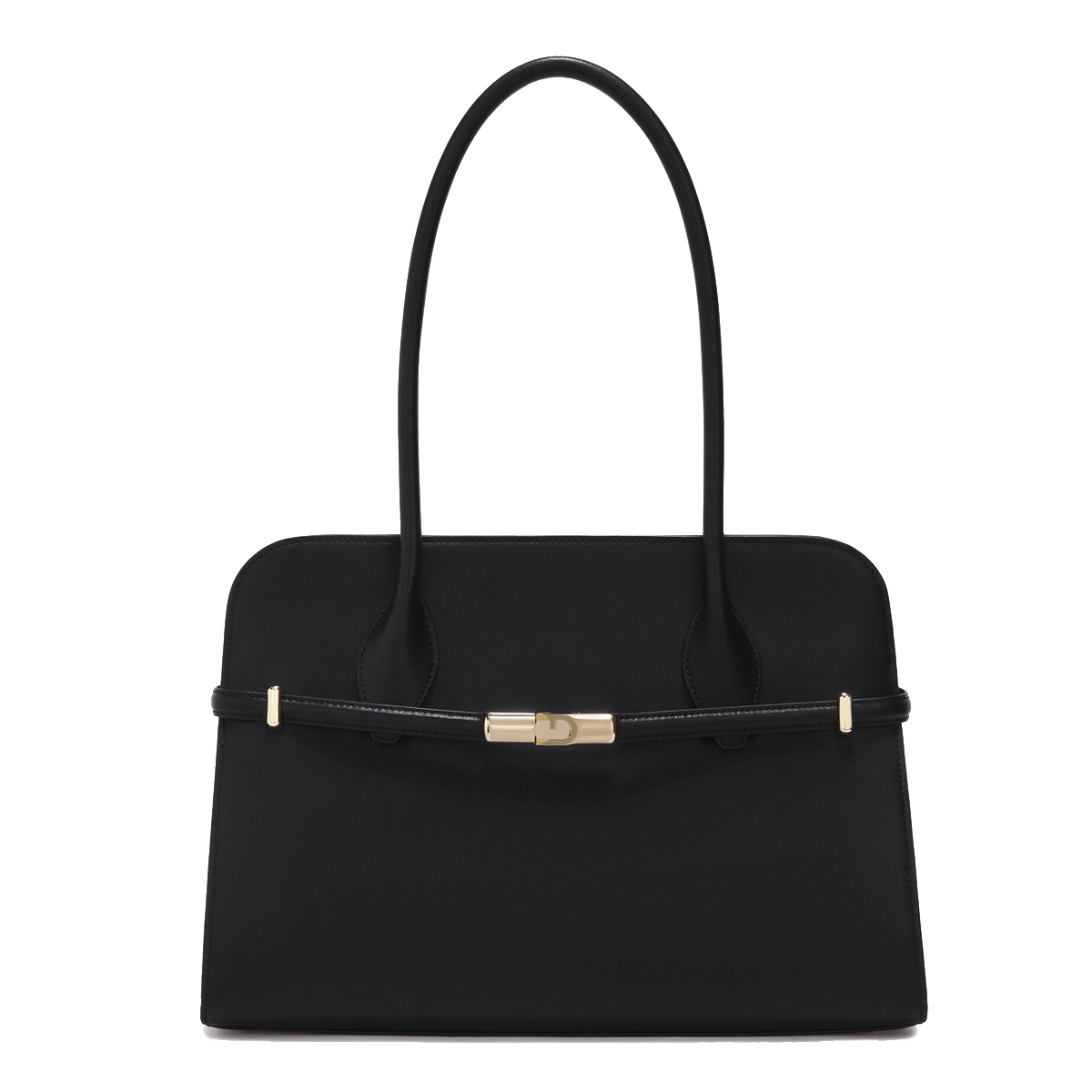 Furla Borsa a spalla Goccia L Nero - 1 Furla Borsa a spalla Goccia L Nero - 1