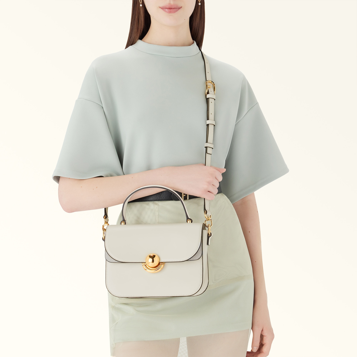 Furla Borsa a mano Sfera S Panna - 6