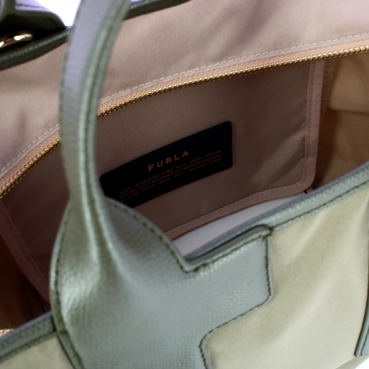 Furla Borsa a mano Piuma L Vetiver Ballerina Sage - 5