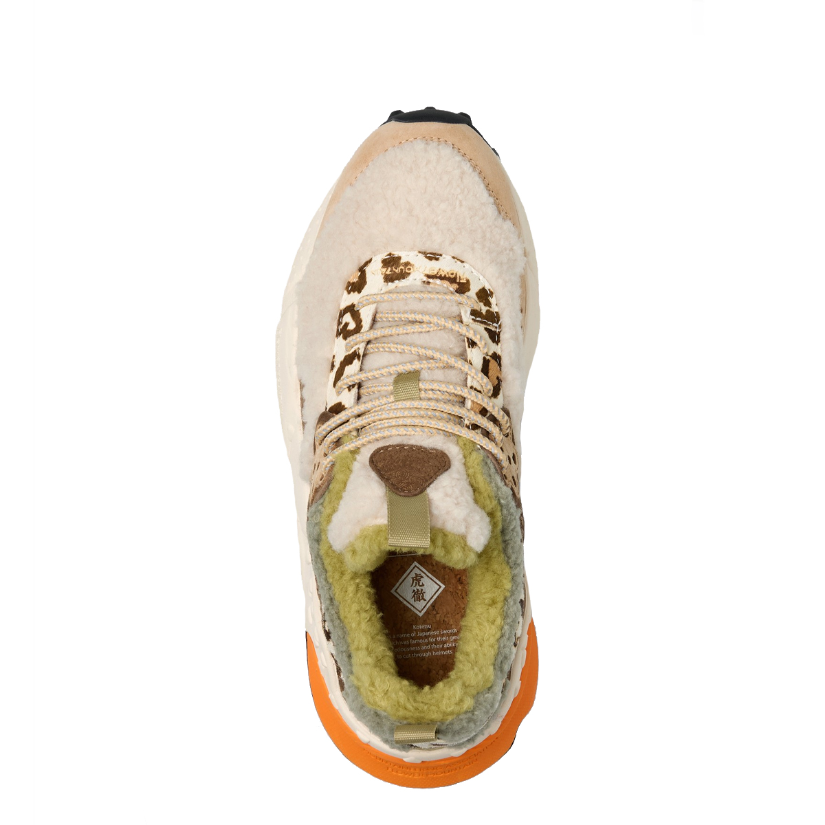 Flower Mountain Sneakers Kotetsu Suede Shearling Cipria Multi - 3 Flower Mountain Sneakers Kotetsu Suede Shearling Cipria Multi - 3