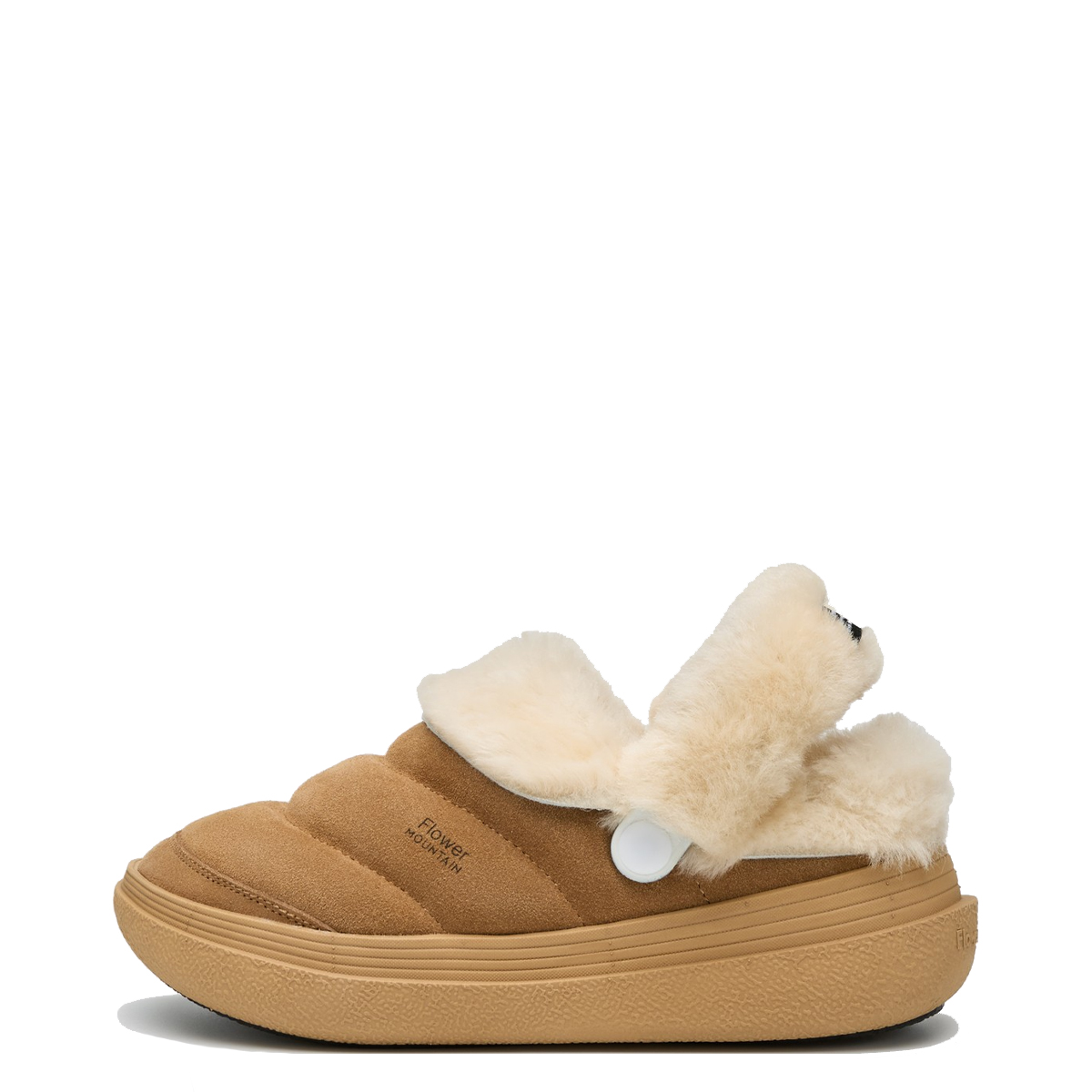 Flower Mountain Sneakers Fami Slipper Suede Shearling Brown - 1 Flower Mountain Sneakers Fami Slipper Suede Shearling Brown - 1