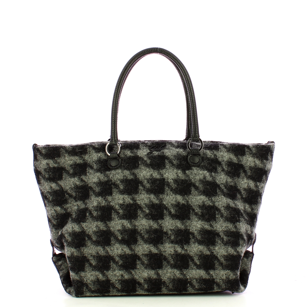 Gabs Borsa Aretha L Tessuto Nappa Nero Grigio - 6 Gabs Borsa Aretha L Tessuto Nappa Nero Grigio - 6