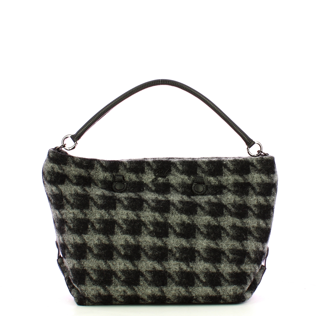 Gabs Borsa Aretha L Tessuto Nappa Nero Grigio - 7 Gabs Borsa Aretha L Tessuto Nappa Nero Grigio - 7