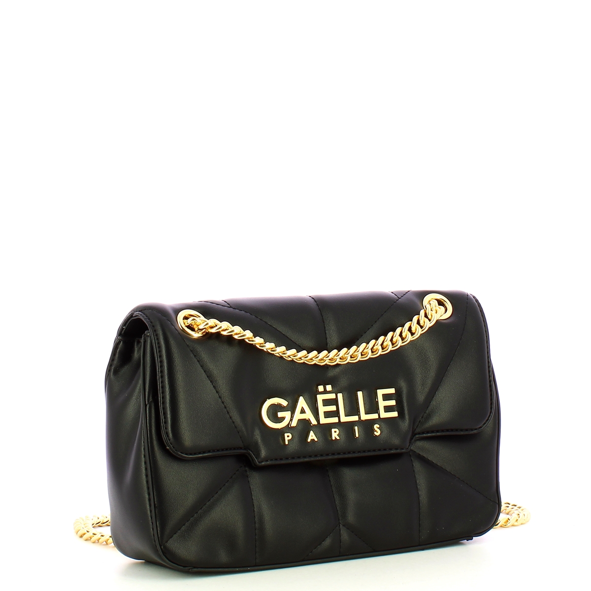 Gaëlle Tracolla Reg Shoulder Strap Matelassé Nero - 2 Gaëlle Tracolla Reg Shoulder Strap Matelassé Nero - 2