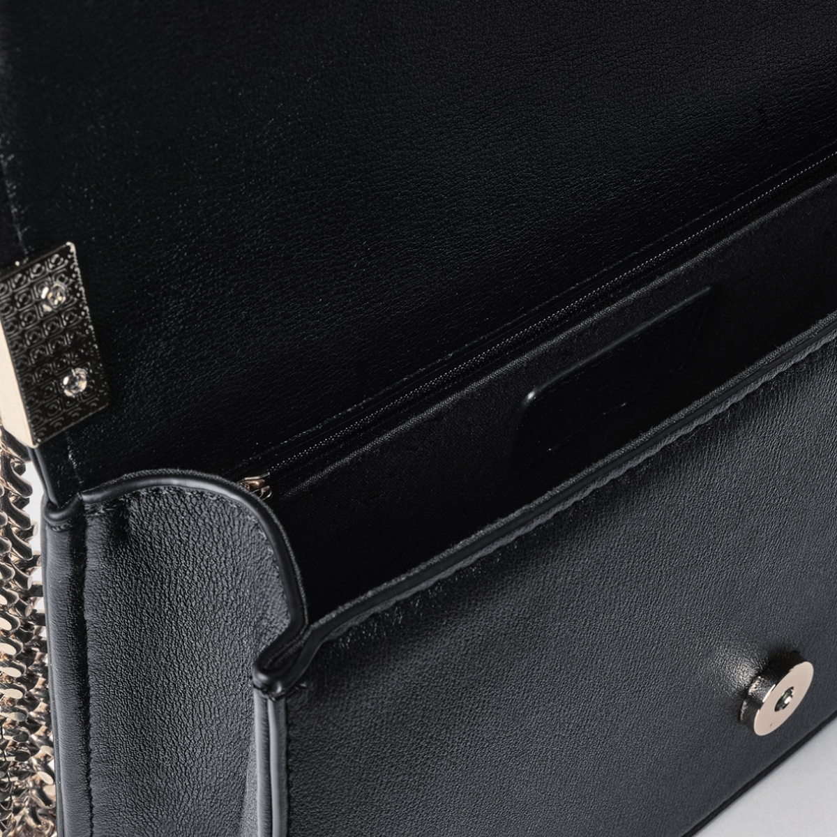 Gaëlle Borsa Reg Shoulder Strap Plissé Nero - 4 Gaëlle Borsa Reg Shoulder Strap Plissé Nero - 4