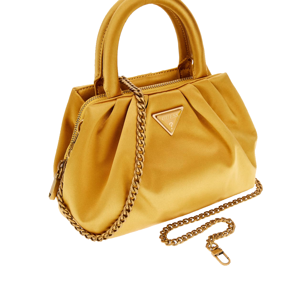 Guess Mini Borsa a mano Tori in satin Topaz - 5