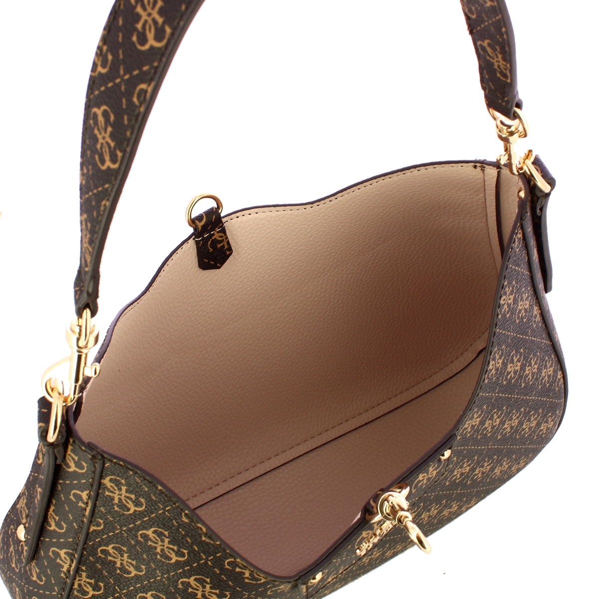 Guess Sottospalla Eco Brenton Brown Logo - 5