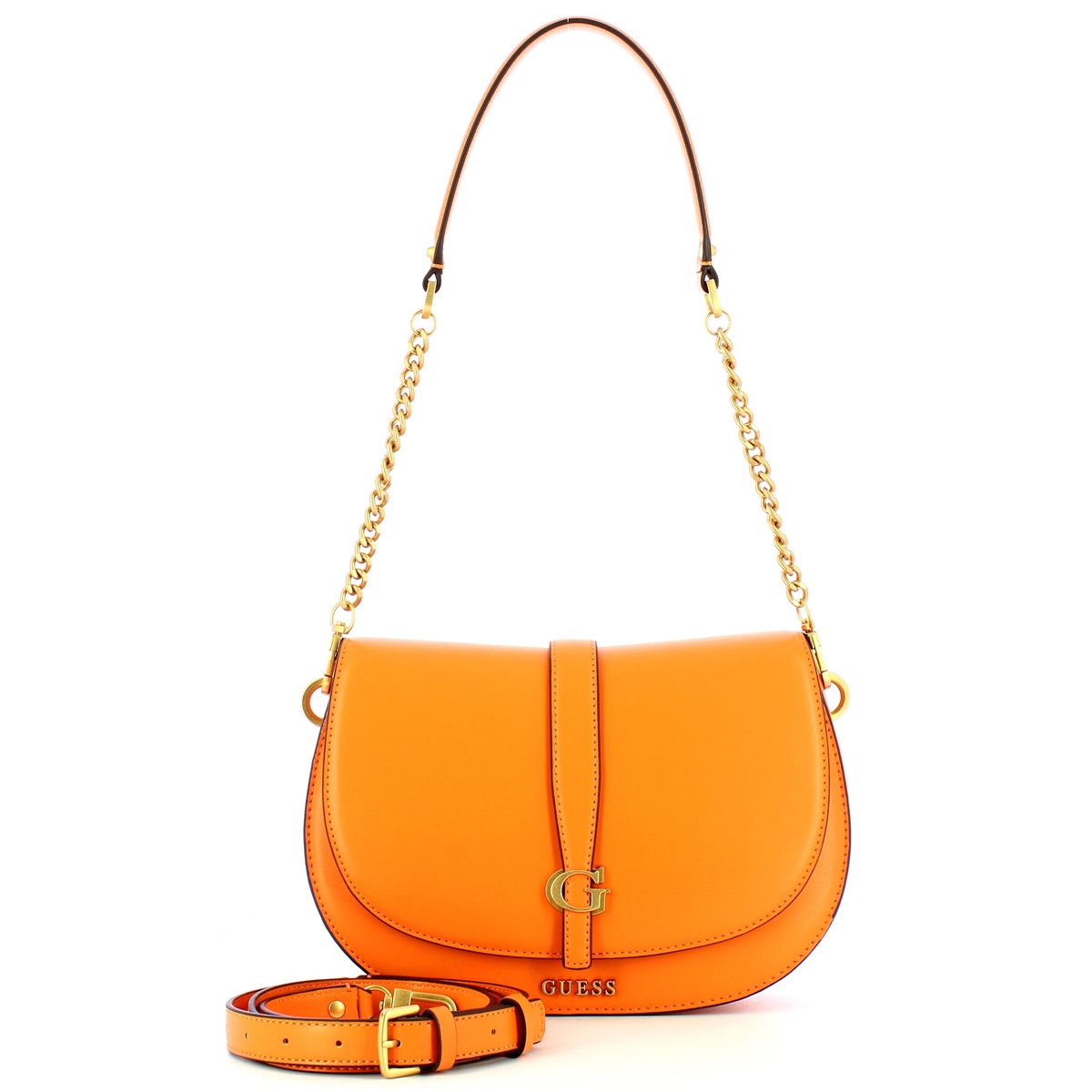 Guess Borsa a spalla Kuba Tangerine - 4
