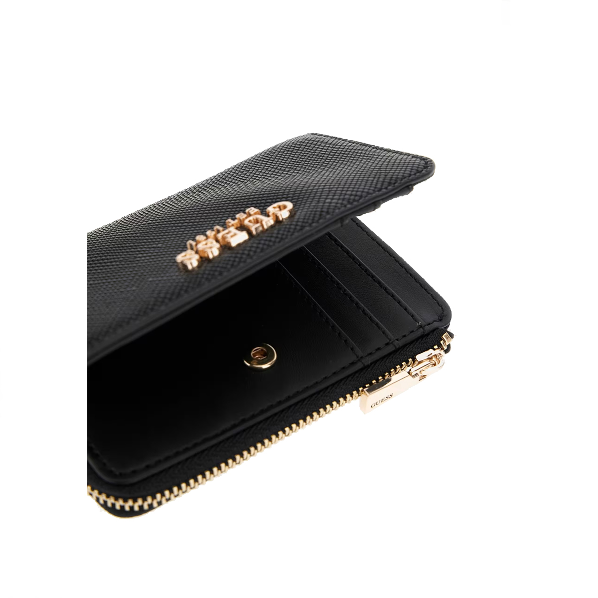 Guess Portafoglio Laurel Card Case Black - 4