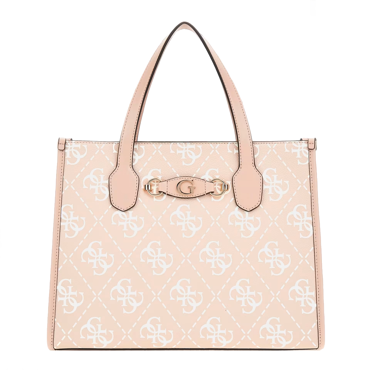 Guess Borsa a mano Izzy 4G Logo Sand Logo - 1