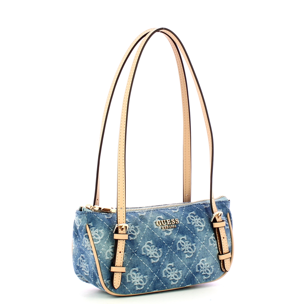 Guess Borsa a spalla Cerelia Mini Denim Logo - 2