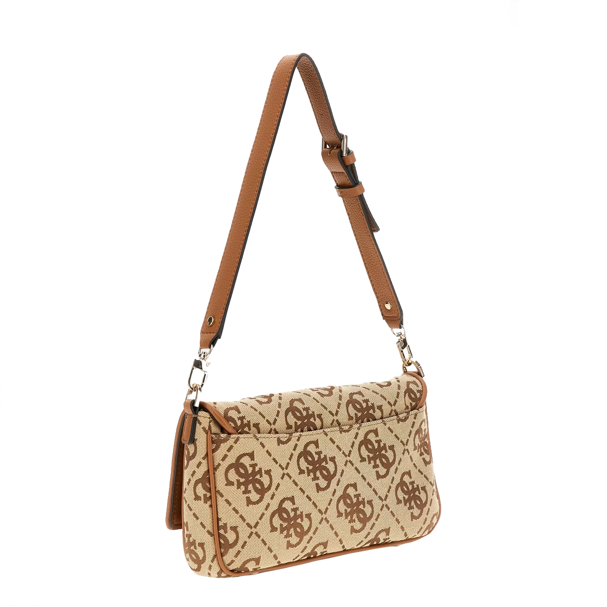 Guess Borsa a spalla Circle Flap Latte Logo - 3 Guess Borsa a spalla Circle Flap Latte Logo - 3