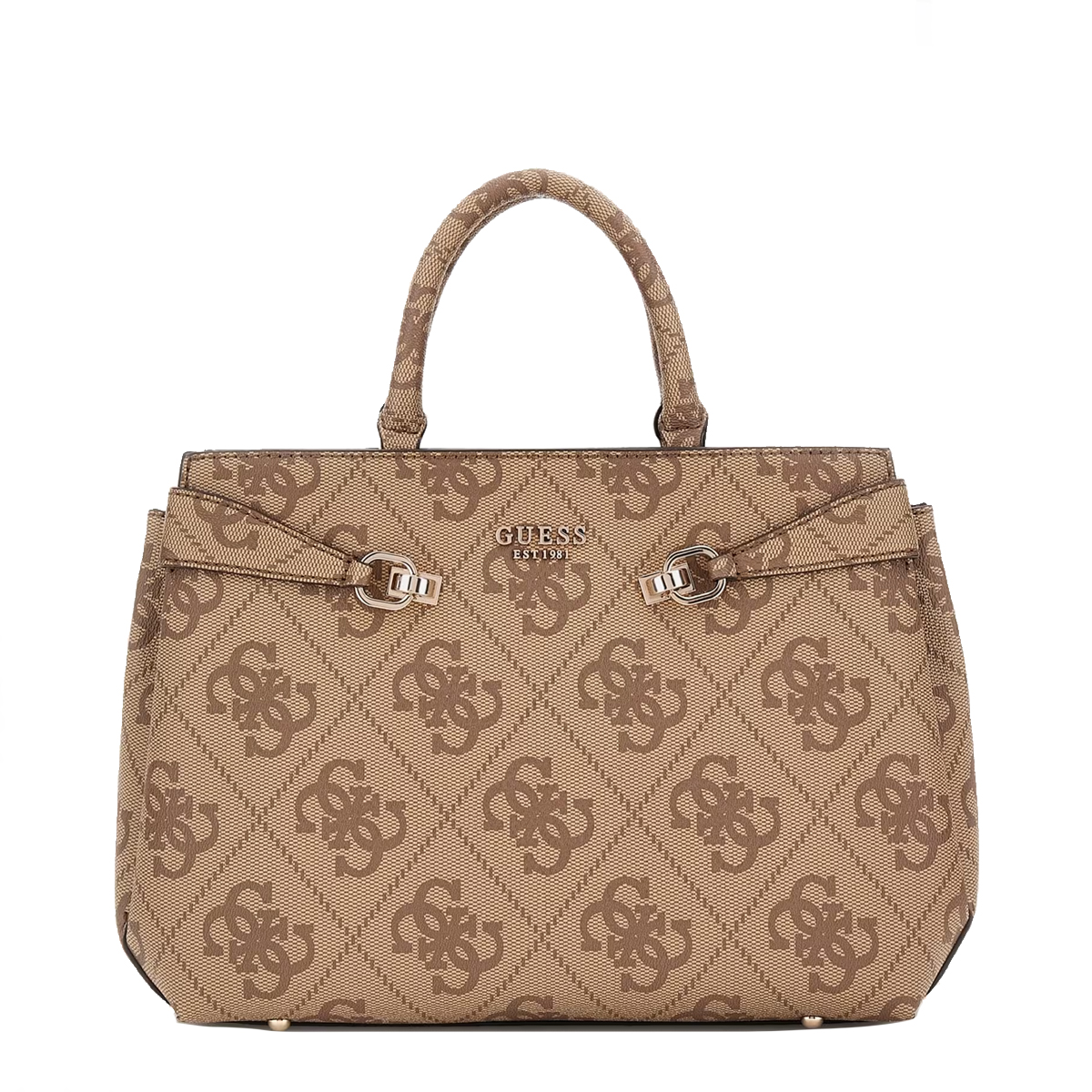 Guess Borsa a mano Lorelei Latte Logo - 1