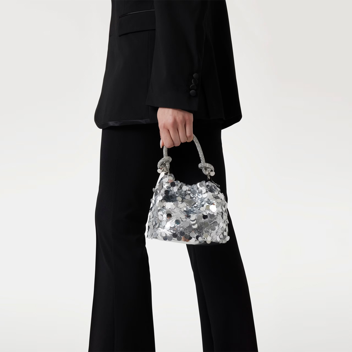 Guess Mini Bag Holiday Shine Silver - 3