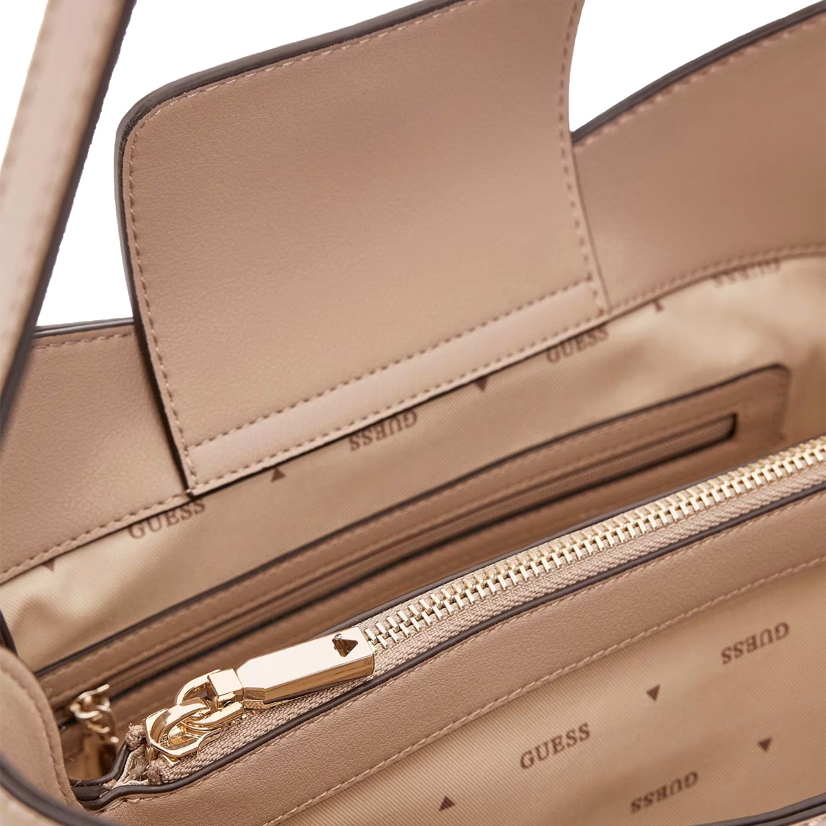 Guess Borsa a spalla Lefia Large Simply Taupe - 3