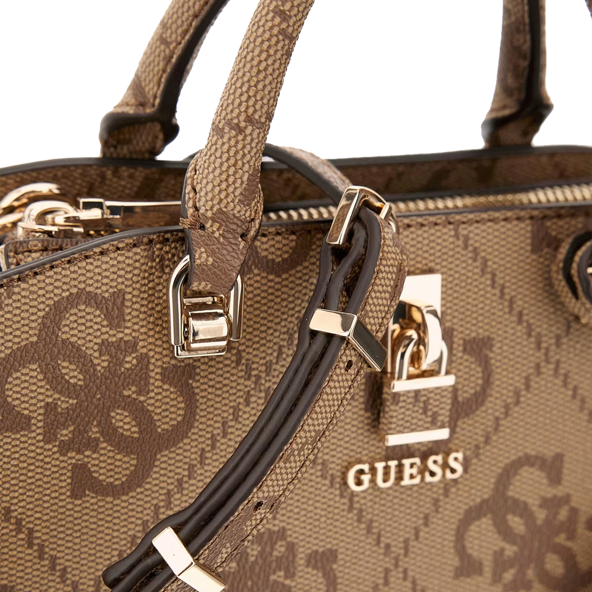 Guess Mini Borsa a mano Queensland Latte Logo - 3 Guess Mini Borsa a mano Queensland Latte Logo - 3