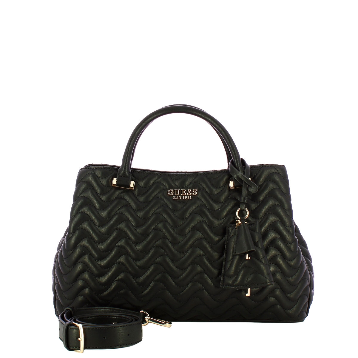 Guess Borsa a mano Melisandra grande Black - 4