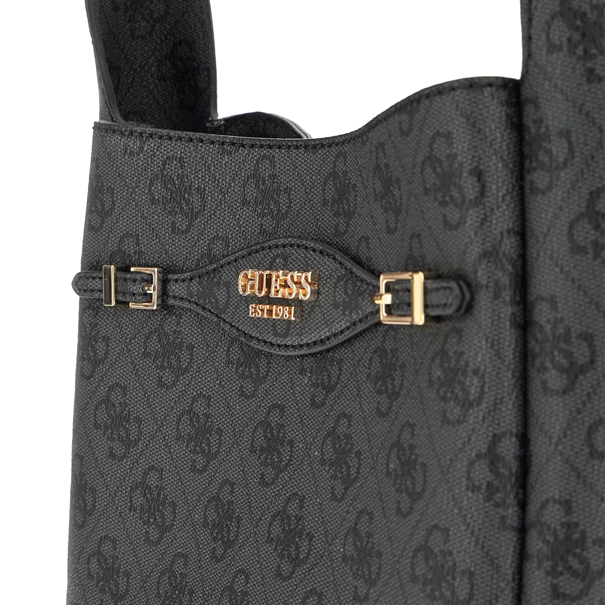 Guess Hobo Bag Mini Katya Coal Logo - 3 Guess Hobo Bag Mini Katya Coal Logo - 3