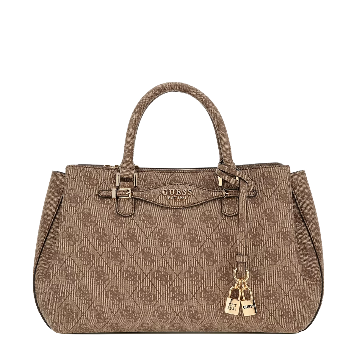 Guess Borsa a mano Katya Latte Logo - 1