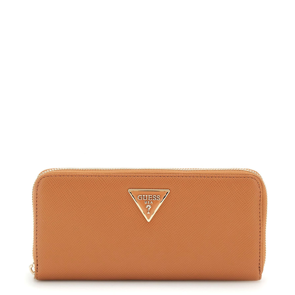Guess Portafoglio Laurel II Zip Around Light Cognac - 1