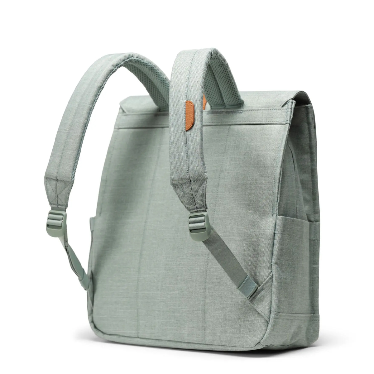 Herschel Supply Zaino City Mid 14.0 Iceberg Green Crosshatch - 4