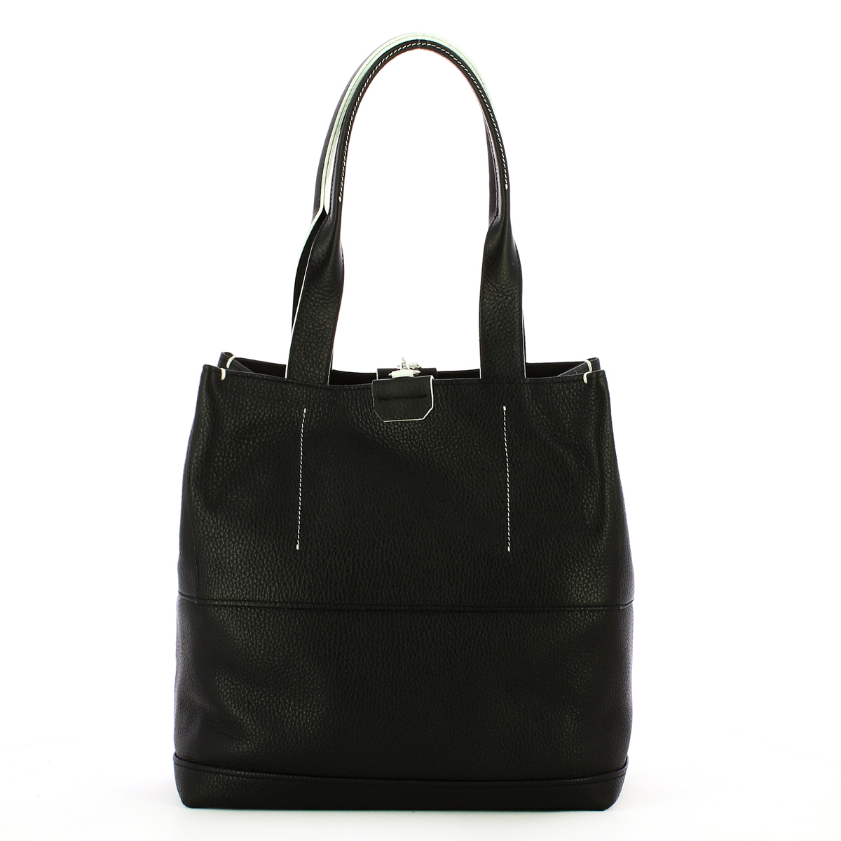 Iuntoo Shopper Media con logo in rilievo Pratica - 3