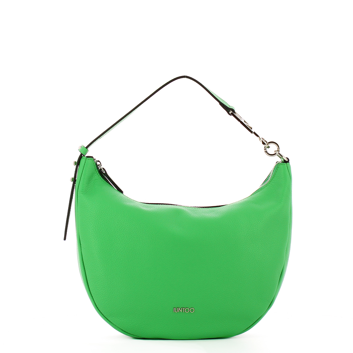 Iuntoo New Hobo Bag Piccola in pelle Armonia Menta - 1 Iuntoo New Hobo Bag Piccola in pelle Armonia Menta - 1