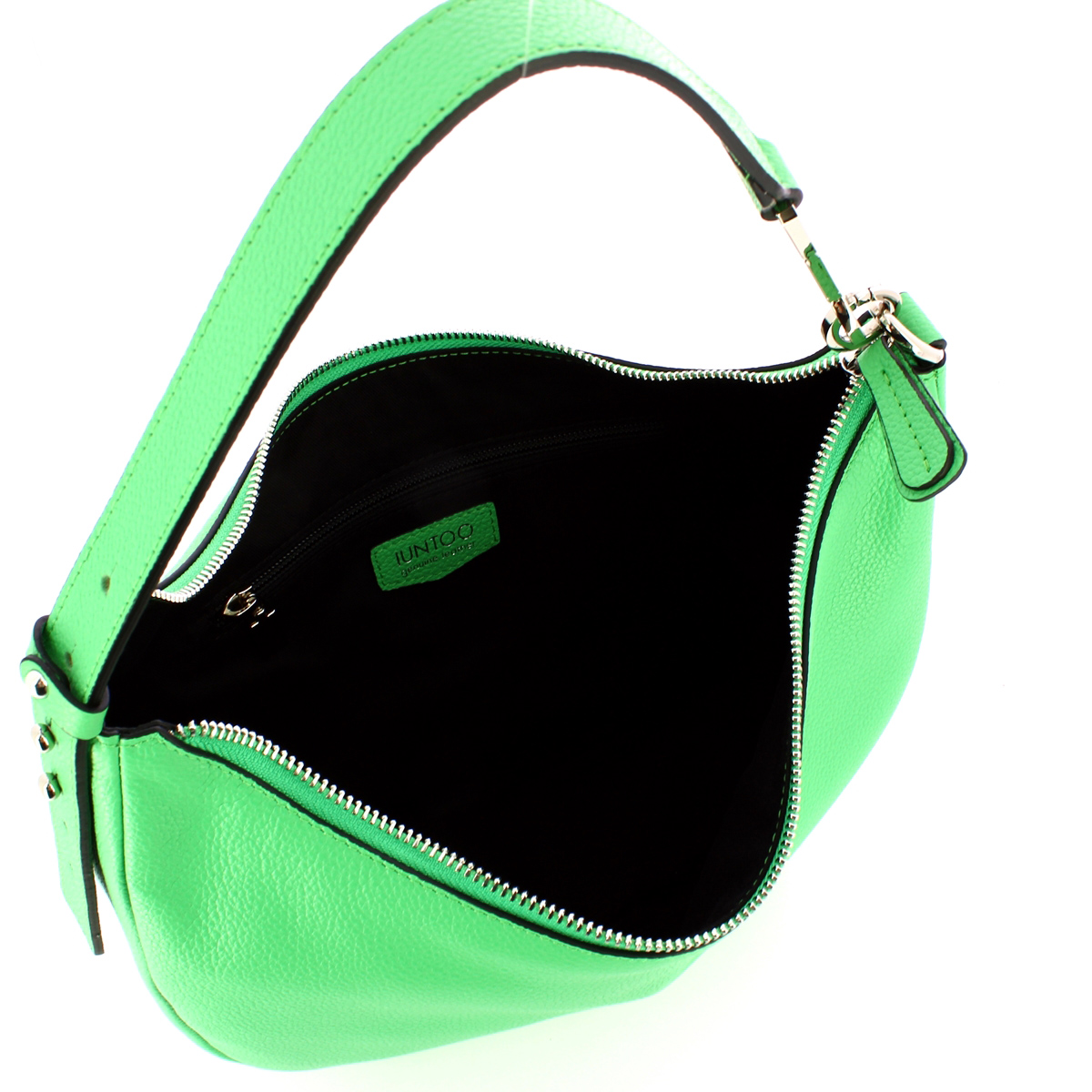 Iuntoo New Hobo Bag Piccola in pelle Armonia Menta - 5 Iuntoo New Hobo Bag Piccola in pelle Armonia Menta - 5