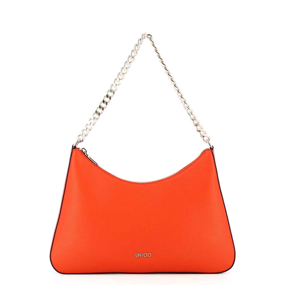 Iuntoo Borsa a spalla Grande Eleganza Tangerine - 1 Iuntoo Borsa a spalla Grande Eleganza Tangerine - 1