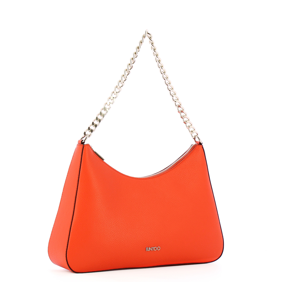 Iuntoo Borsa a spalla Grande Eleganza Tangerine - 2 Iuntoo Borsa a spalla Grande Eleganza Tangerine - 2