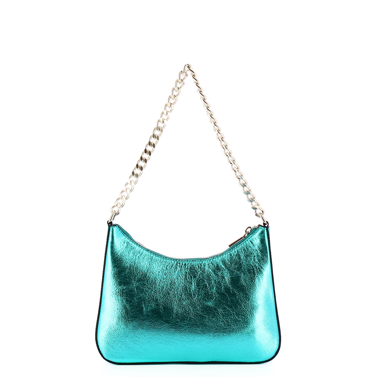 Iuntoo Borsa a spalla Media Eleganza Metallic Acqua - 3 Iuntoo Borsa a spalla Media Eleganza Metallic Acqua - 3
