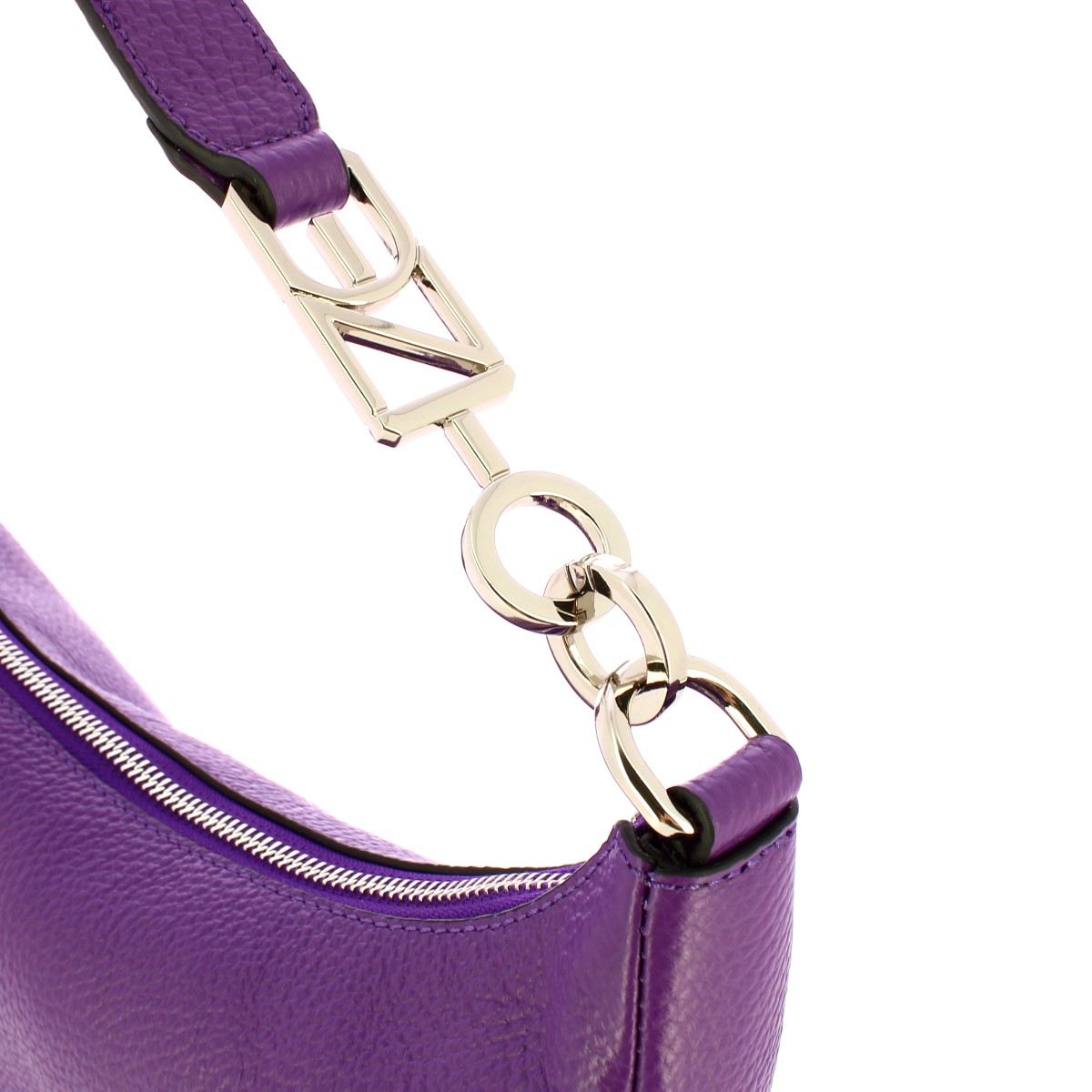 Iuntoo New Hobo Bag Piccola in pelle Armonia Viola - 4 Iuntoo New Hobo Bag Piccola in pelle Armonia Viola - 4