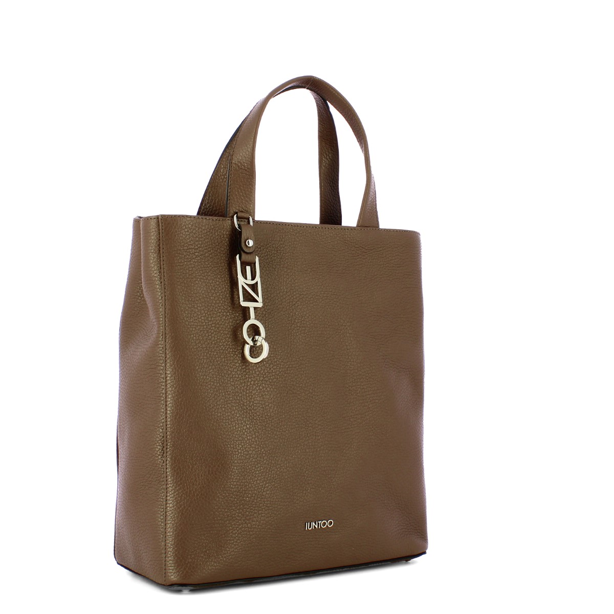 Iuntoo Shopper Verticale Grande Armonia Fango - 2