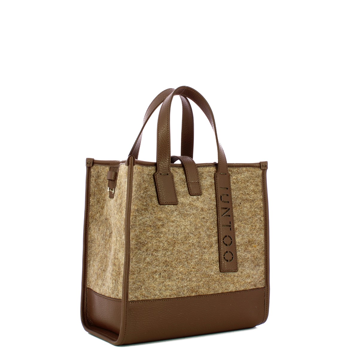 Iuntoo Shopper Piccola Caldo Essenziale Fango Lana Cotta Fango - 2