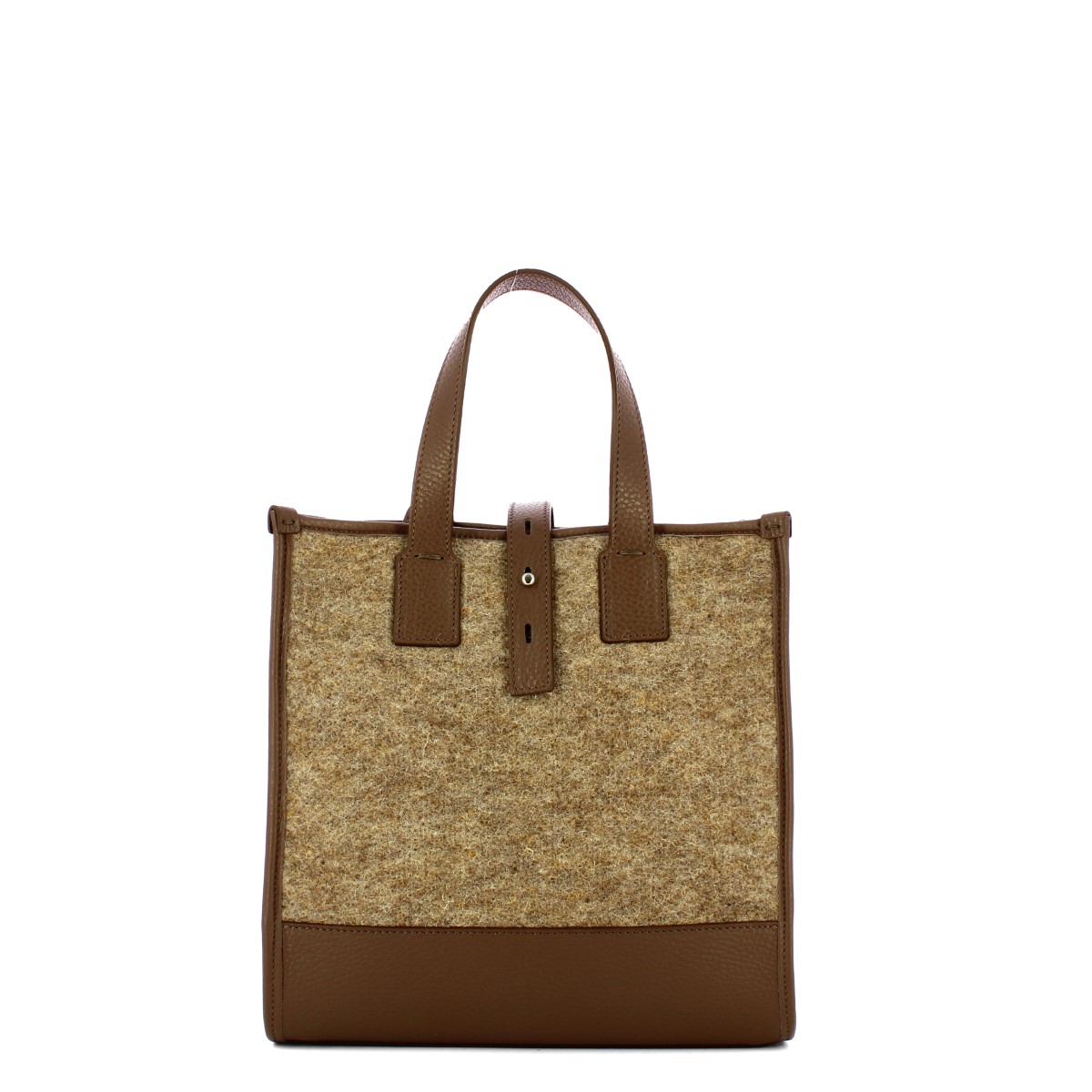 Iuntoo Shopper Piccola Caldo Essenziale Fango Lana Cotta Fango - 3