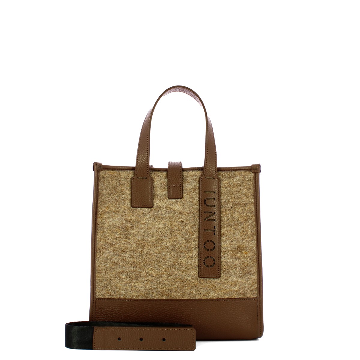 Iuntoo Shopper Piccola Caldo Essenziale Fango Lana Cotta Fango - 4