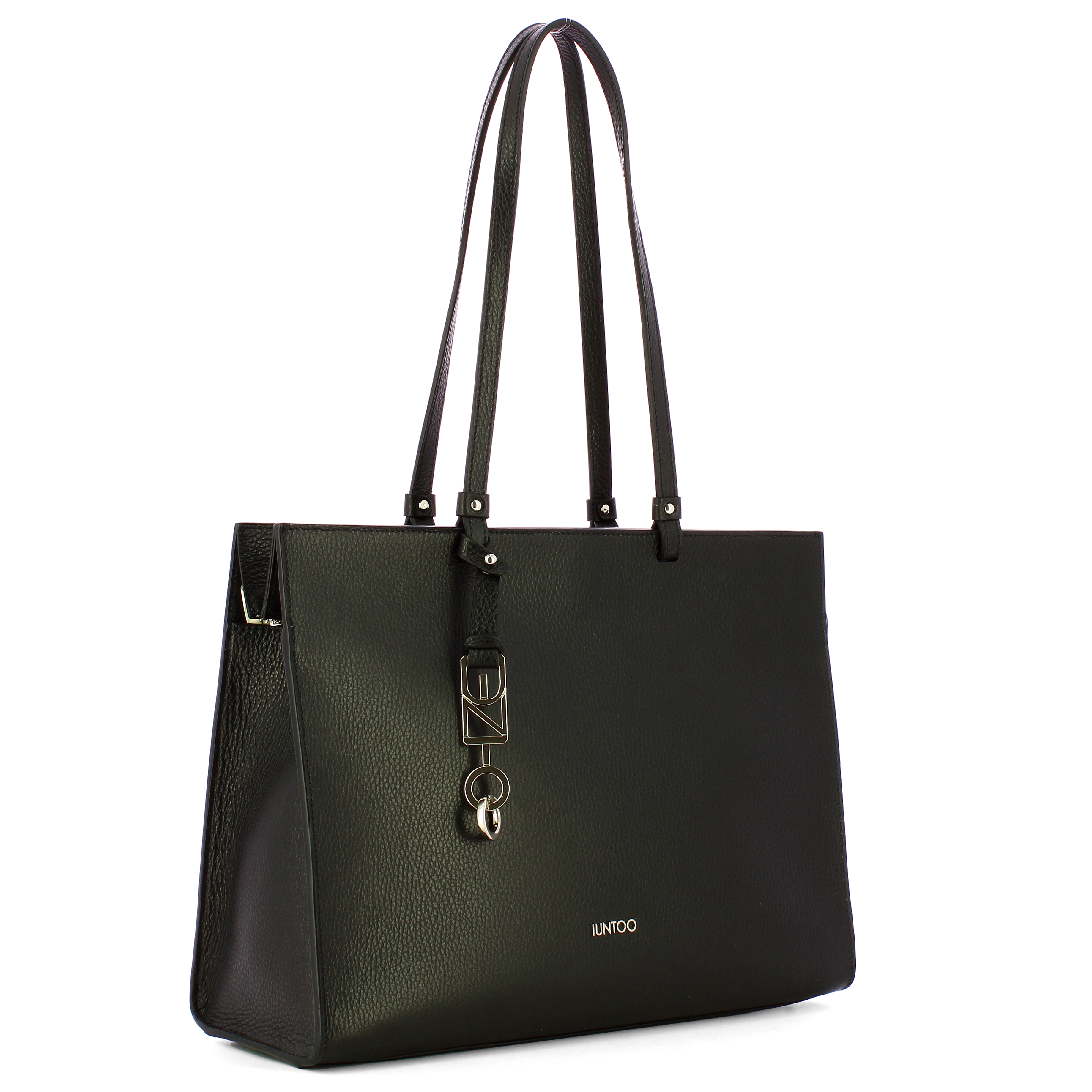 Iuntoo Shopper Orizzontale Armonia Nero - 2 Iuntoo Shopper Orizzontale Armonia Nero - 2