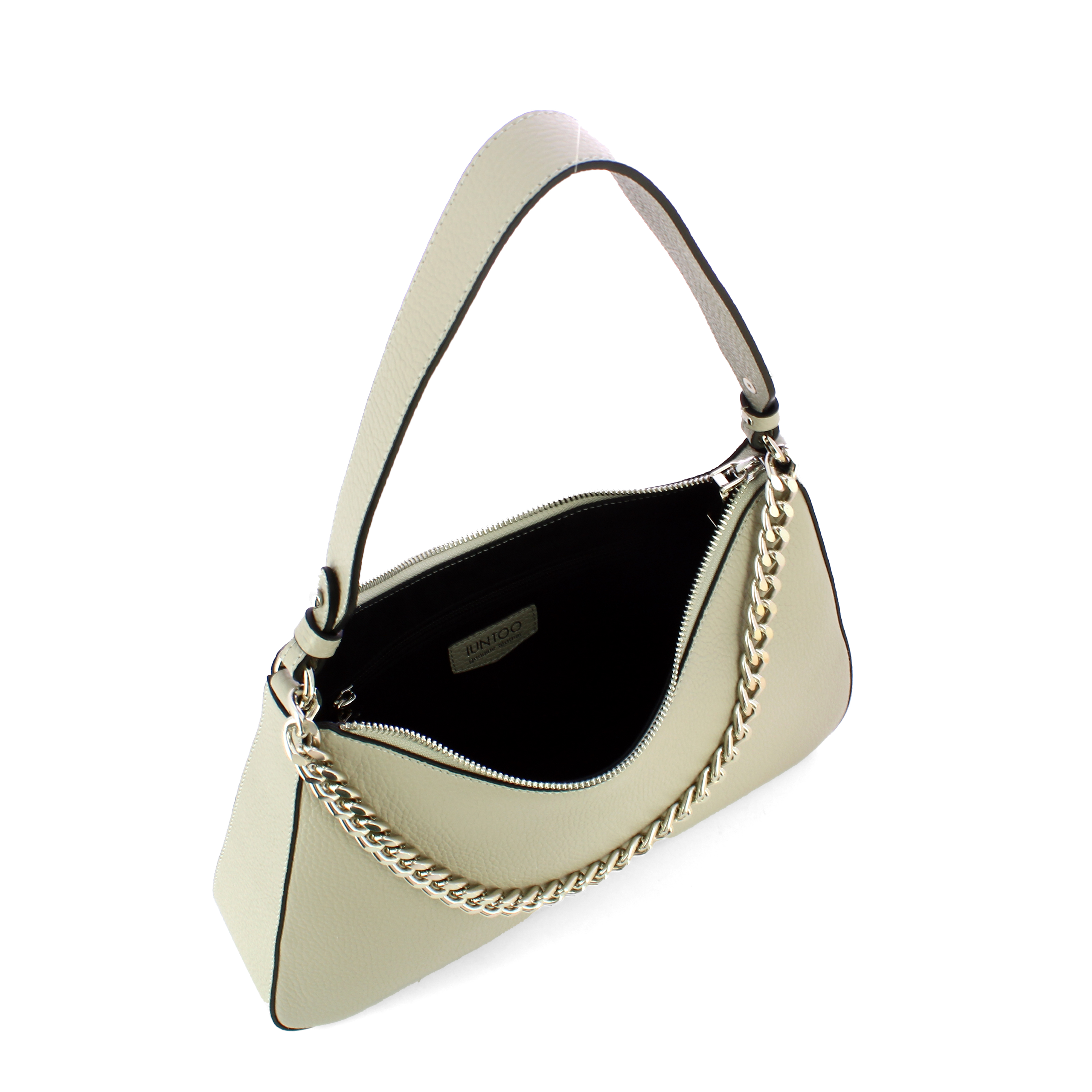 Iuntoo Borsa a spalla Grande Eleganza Silice - 5 Iuntoo Borsa a spalla Grande Eleganza Silice - 5
