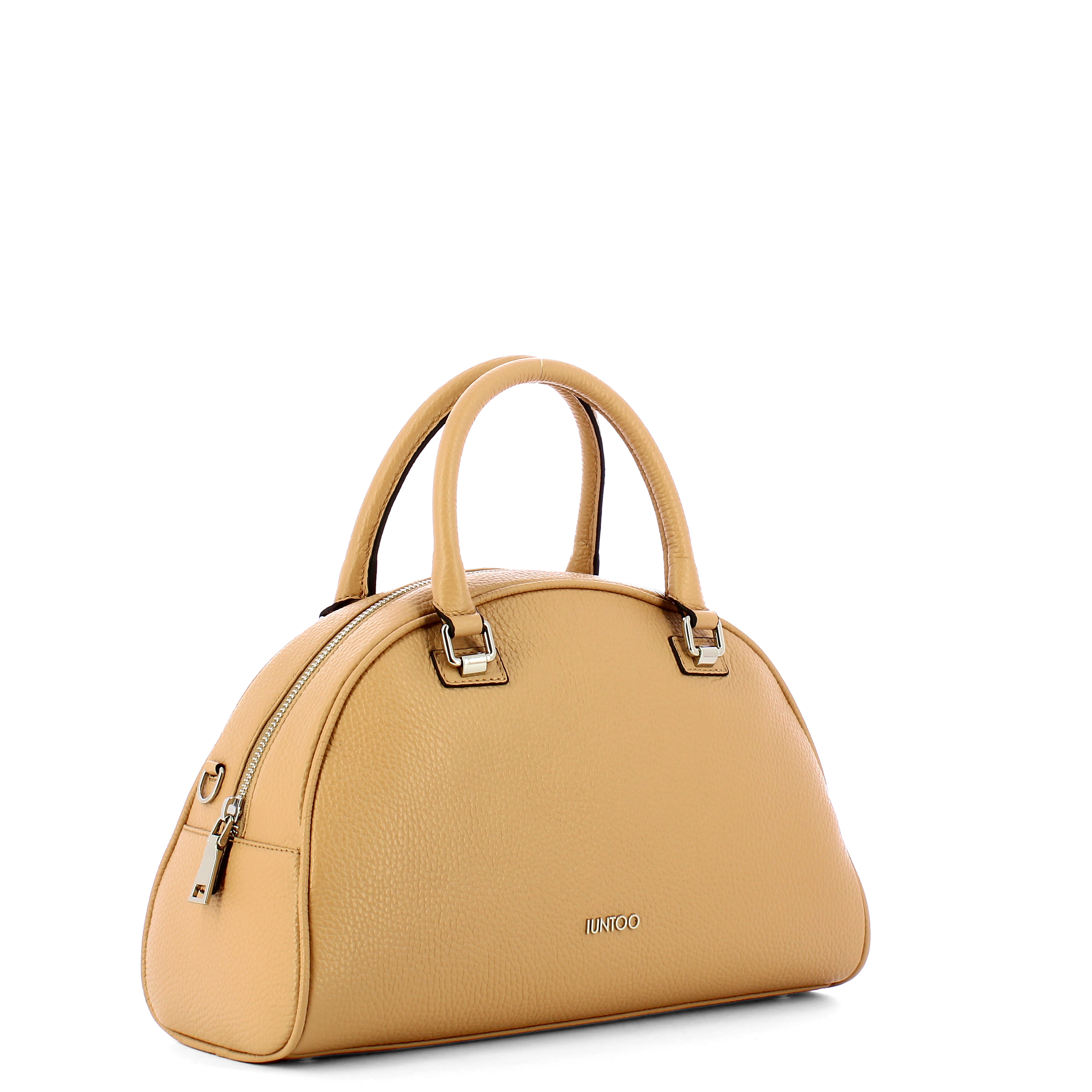 Iuntoo Bowling Bag Grande Accattivante Biscuit - 2 Iuntoo Bowling Bag Grande Accattivante Biscuit - 2