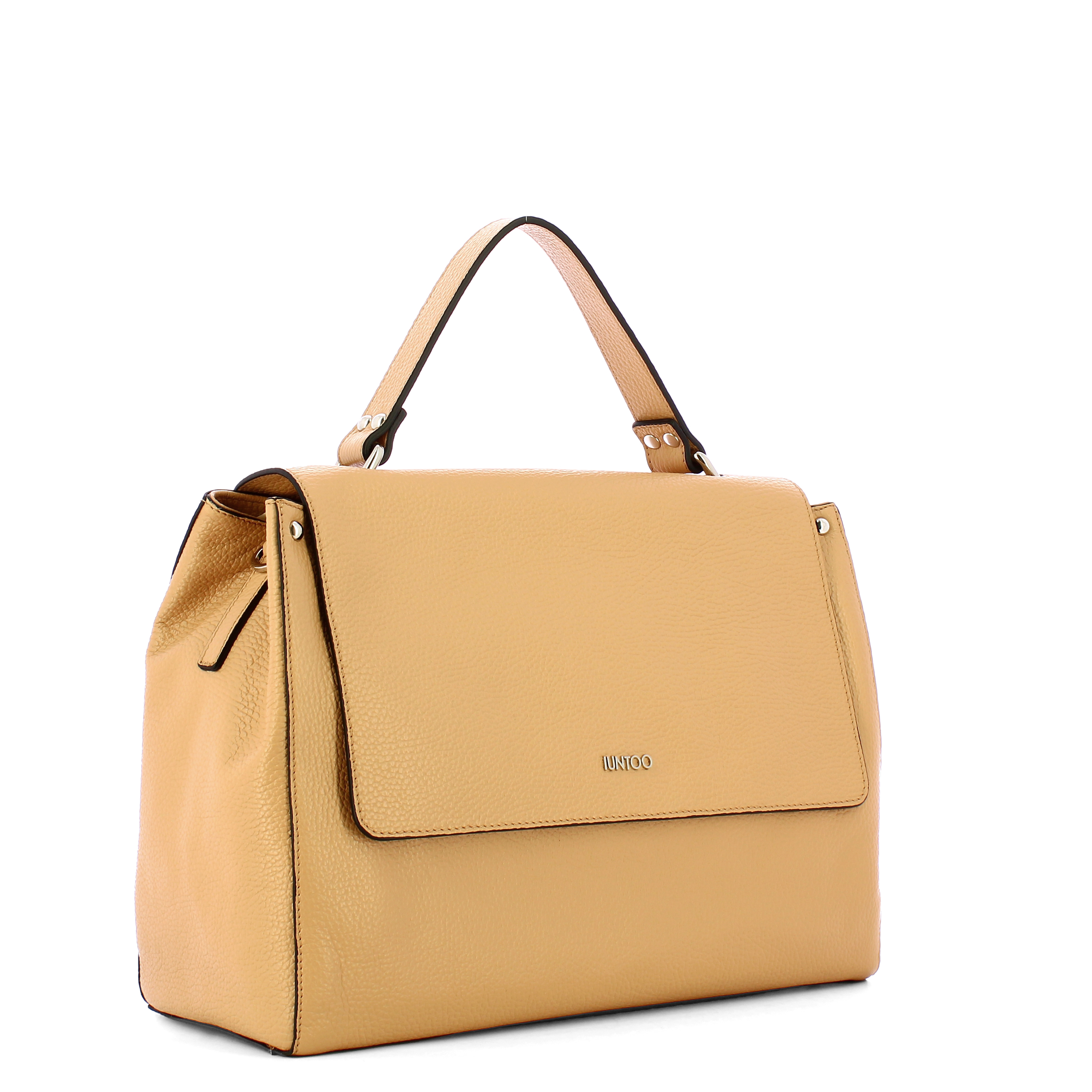 Iuntoo Borsa a mano in pelle Armonia Biscuit - 2 Iuntoo Borsa a mano in pelle Armonia Biscuit - 2