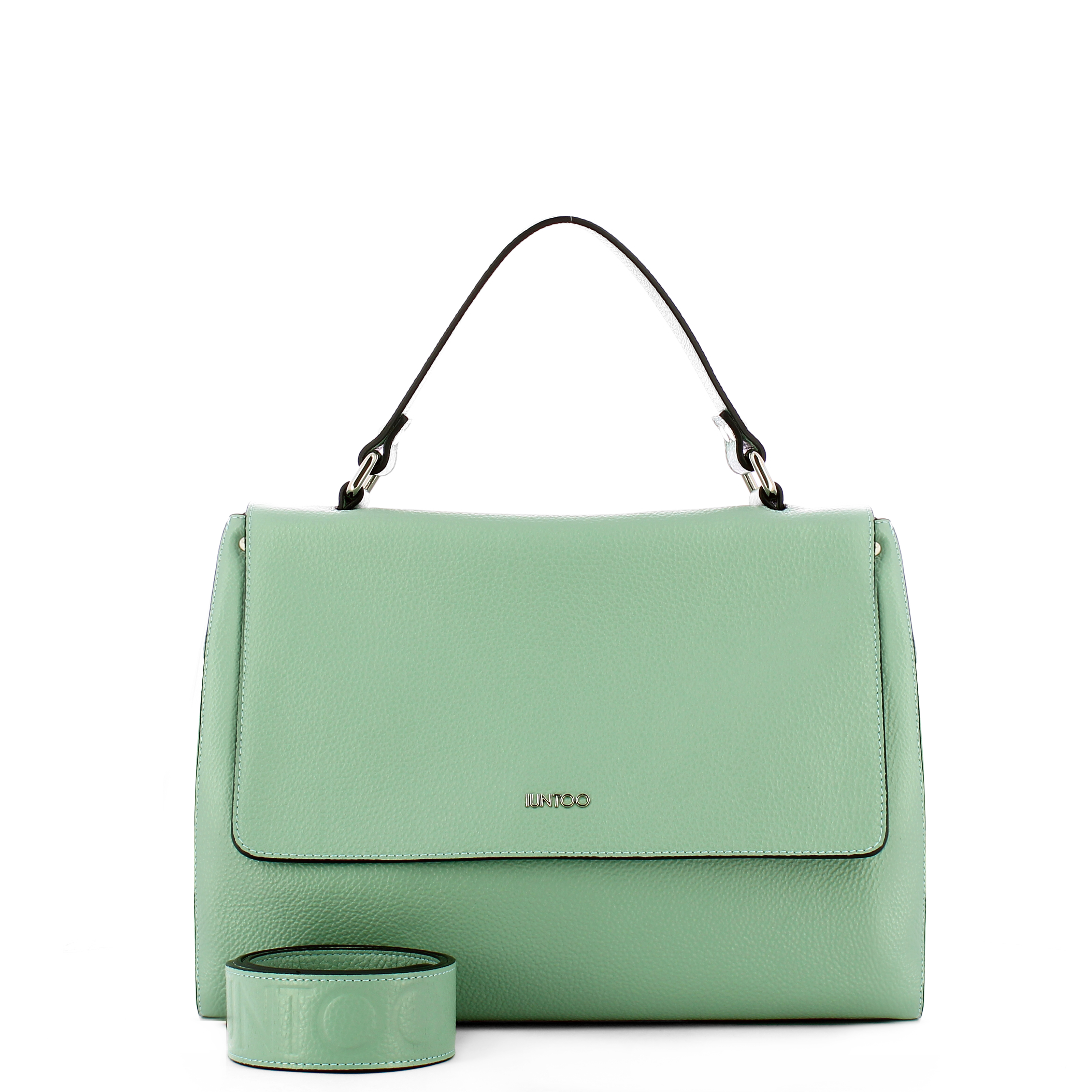 Iuntoo Borsa a mano in pelle Armonia Celeste - 4 Iuntoo Borsa a mano in pelle Armonia Celeste - 4