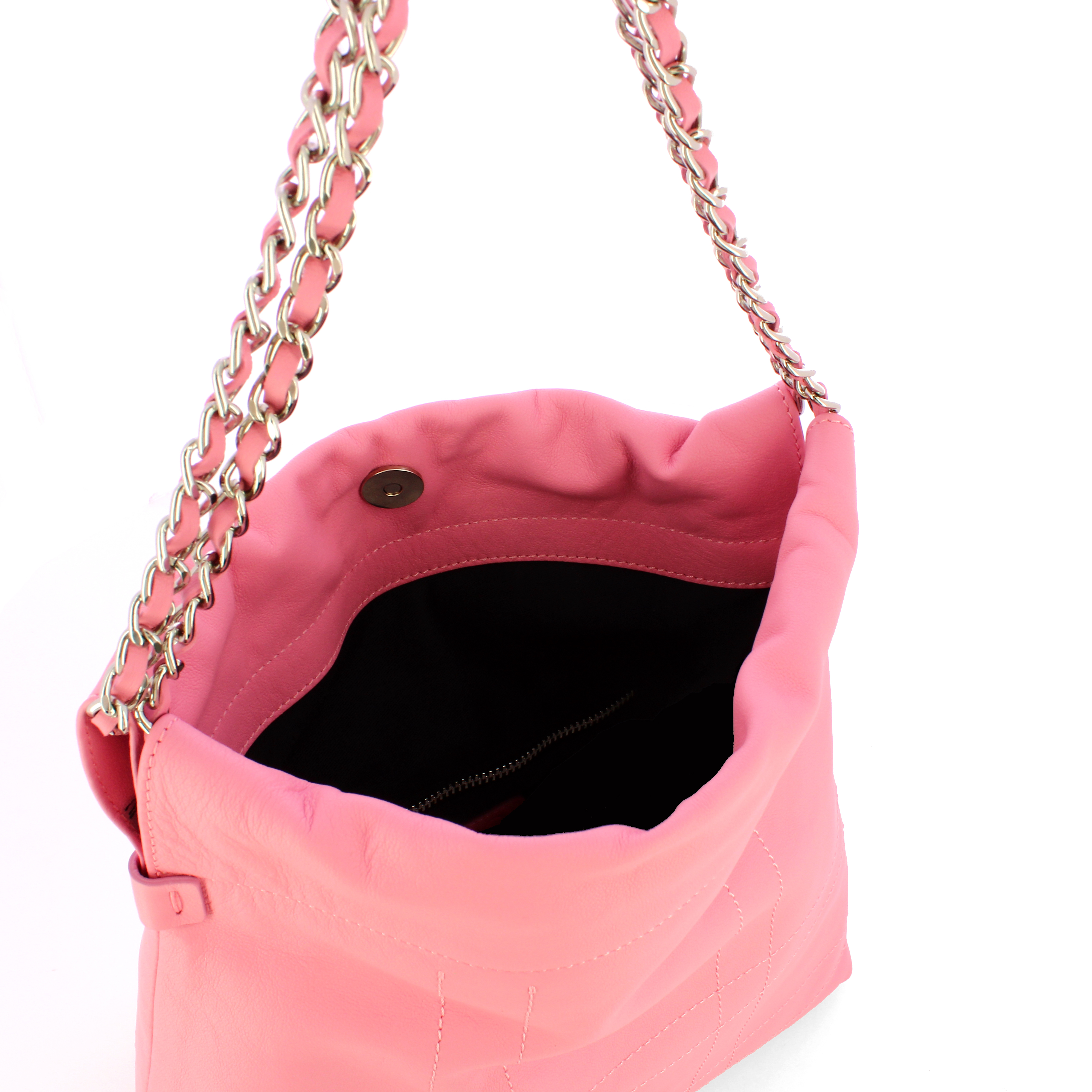 Iuntoo Borsa a spalla Piccola Magnetica Rosa - 4 Iuntoo Borsa a spalla Piccola Magnetica Rosa - 4