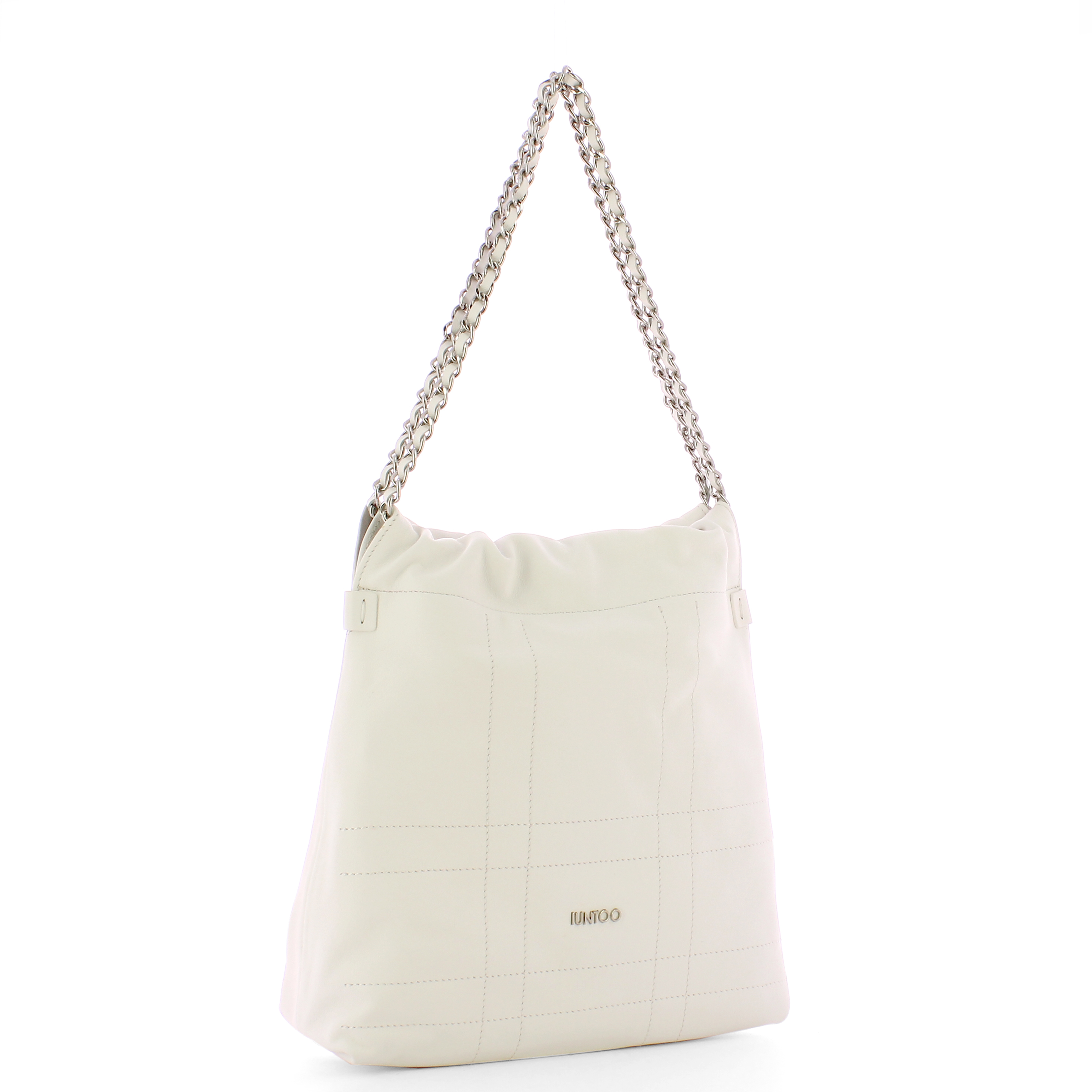 Iuntoo Borsa a spalla Piccola Magnetica Bianco - 2 Iuntoo Borsa a spalla Piccola Magnetica Bianco - 2