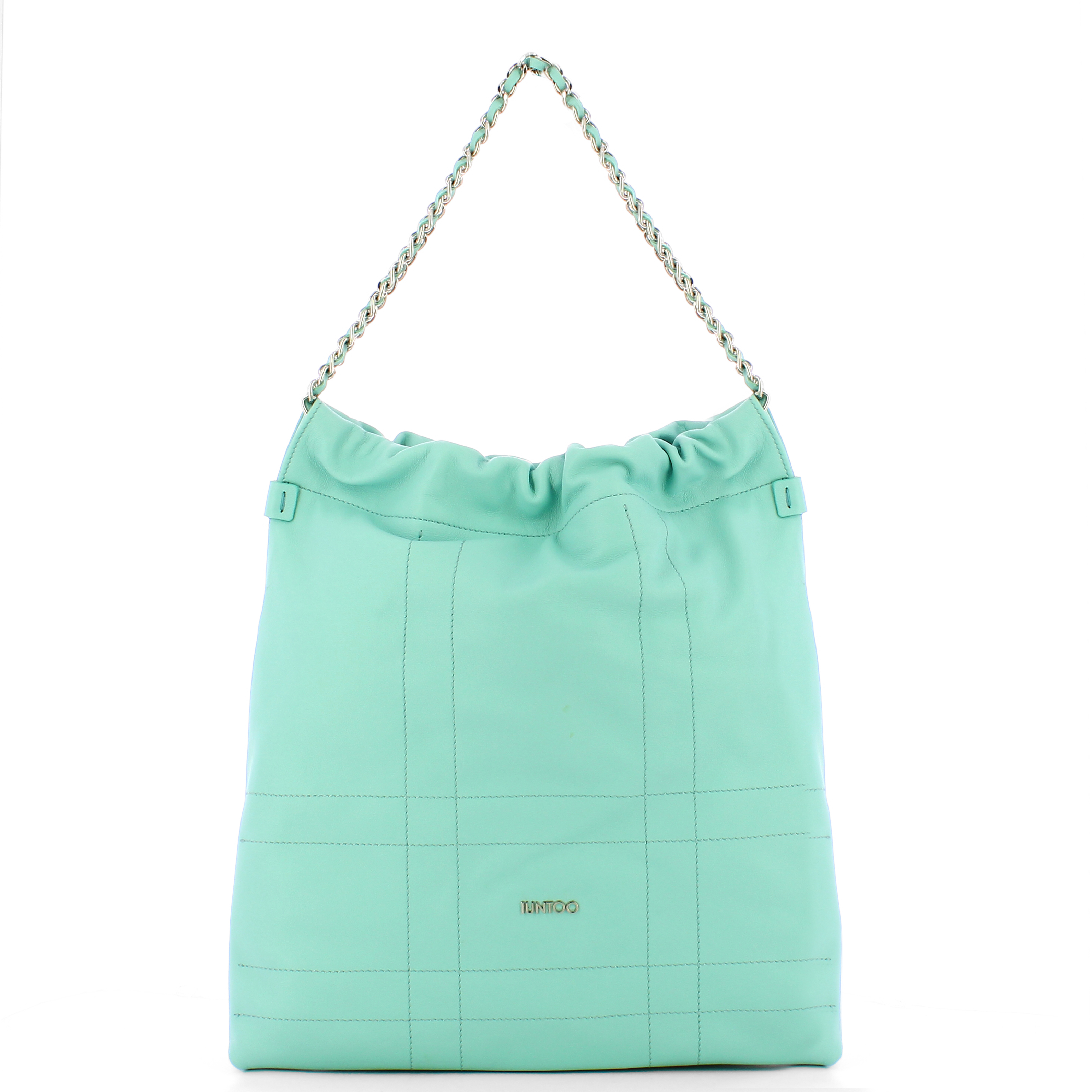 Iuntoo Borsa a spalla Grande Magnetica Celeste - 1 Iuntoo Borsa a spalla Grande Magnetica Celeste - 1